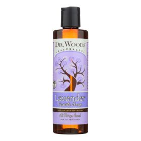 Dr. Woods Shea Vision Pure Castile Soap Lavender With Organic Shea Butter - 8 Fl Oz