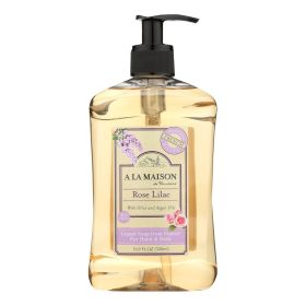 A La Maison - Liquid Hand Soap - Rose Lilac - 16.9 Fl Oz.