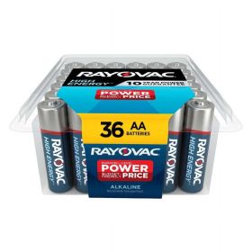 Rayovac High Energy AA Batteries (36 Pack), Double A Batteries