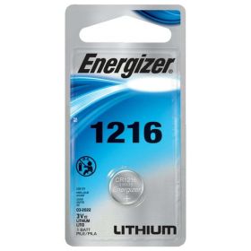 Energizer 1216 Lithium Coin Battery, 1 Pack