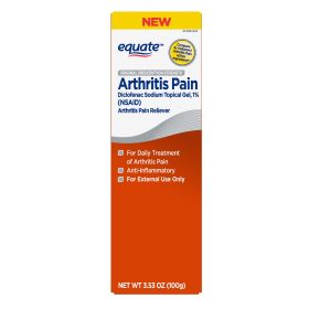 Equate Arthritis Pain Diclofenac Sodium Topical Gel;  3.53 oz