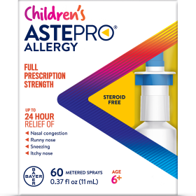 Children's Astepro Allergy Steroid Free Antihistamine;  60 Metered Nasal Spray