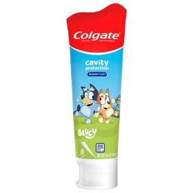 Colgate Bluey Kids Toothpaste with Fluoride;  Mild Bubble Fruit Flavor;  4.6 oz