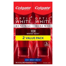 Colgate Optic White Renewal Teeth Whitening Toothpaste;  3 oz;  2 Pack