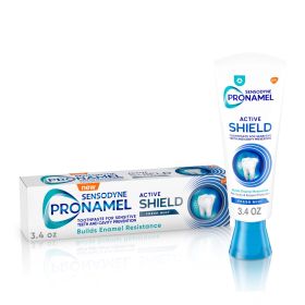 Sensodyne Pronamel Active Shield Enamel Toothpaste;  Fresh Mint;  3.4 oz