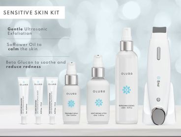 Eno Sensitive Skin Facial Kit. A complete skincare solution for sensitive skin that includes the Patented Eno Facial Device