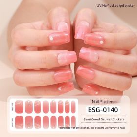 Semi-curing Gel Nail Sticker Gel Beauty (Option: BSG 0140-Suit)