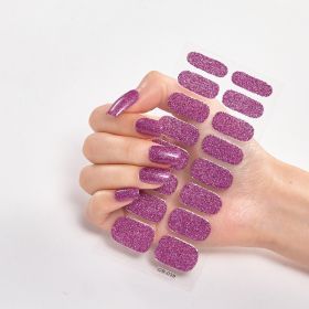16 Small Stickers Gradient Glitter Nail Stickers (Option: CS038-Sealed Bag)
