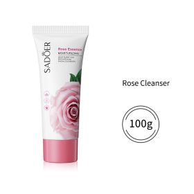 Universal Flower And Fruit Flavor Facial Cleanser And Skin Care Product (Option: Rose Cleanser)