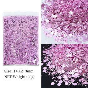 Korean Big Sequins Nail Shimmering Powder (Option: Glittering Powder No 32)