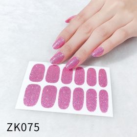 Waterproof Nail Sticker Nail Stickers (Option: ZK075-3 Nail Stickers)