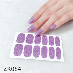 Waterproof Nail Sticker Nail Stickers (Option: ZK084-3 Nail Stickers)