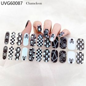 Ins Ice Transparent Nude UV Gel Nail Sticker (Option: UVG60087-Standard Specifications)
