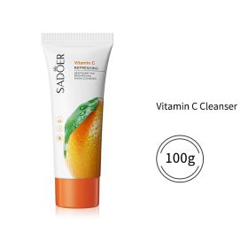 Universal Flower And Fruit Flavor Facial Cleanser And Skin Care Product (Option: Vitamin C Cleanser)