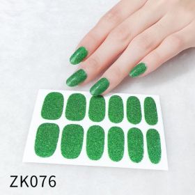 Waterproof Nail Sticker Nail Stickers (Option: ZK076-3 Nail Stickers)