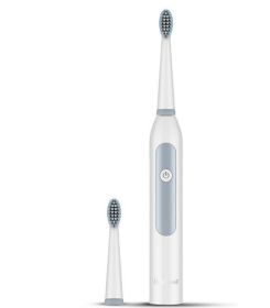 Electric Toothbrush Rechargeable Waterproof Wireless Charging APP Control Mi Smart Tooth Brush Ultrasonic (Color: White, size: M)