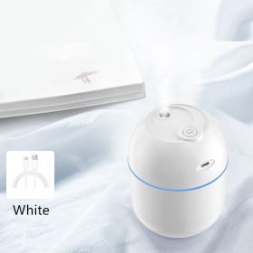 1pc New Humidifier USB Air Humidifier Office Portable Mini Spray Car Purifier (Color: White)