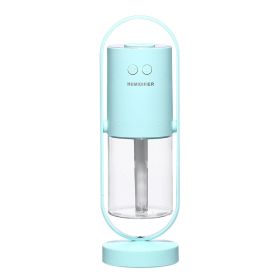 Magic Shadow USB Air Humidifier For Home With Projection Night Lights Ultrasonic Car Mist Maker Mini Office Air Purifier (style: USB, Color: Blue)