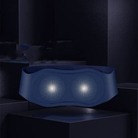 Household Waist Heating Massage Instrument (Option: Dark Blue-USB)