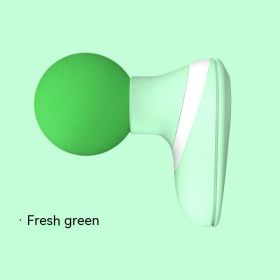 Mini Back Massager Electric Handheld (Option: Fresh Green)