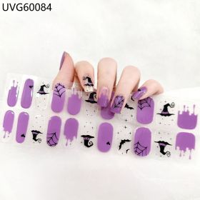 Ins Ice Transparent Nude UV Gel Nail Sticker (Option: UVG60084-Standard Specifications)