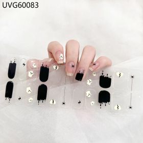 Ins Ice Transparent Nude UV Gel Nail Sticker (Option: UVG60083-Standard Specifications)